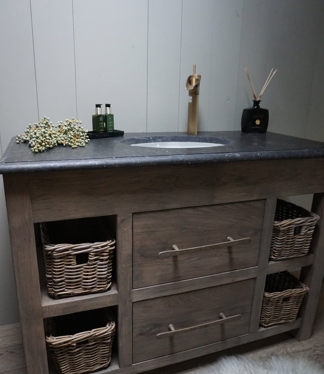 Rene Houtman Badkamermeubel Sofia 2-lades L130xD58xH95