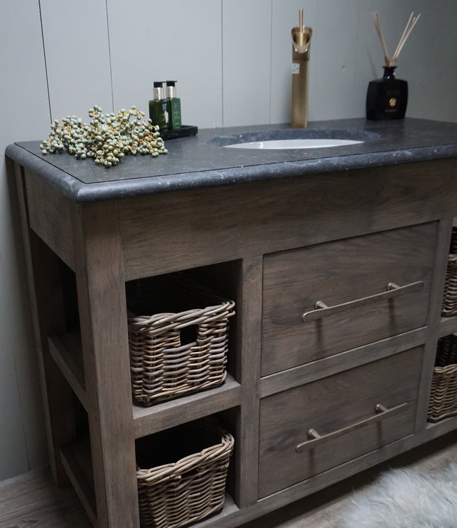 Rene Houtman Badkamermeubel Sofia 2-lades L130xD58xH95