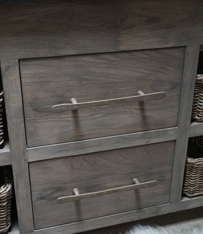 Rene Houtman Badkamermeubel Sofia 2-lades L130xD58xH95