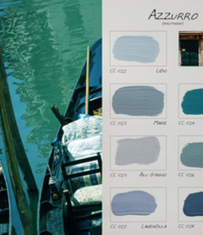 Carte Colori Carte Colori | Krijtverf | 1 Liter | Kleurgroep Azzurro