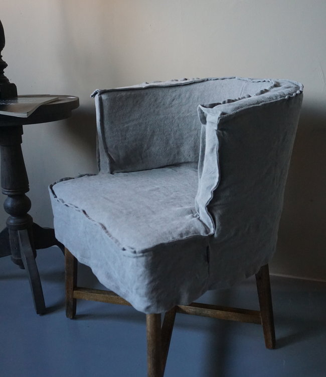 Aura Peeperkorn Eetkamerstoel Dirkje Grijs Aura Peeperkorn