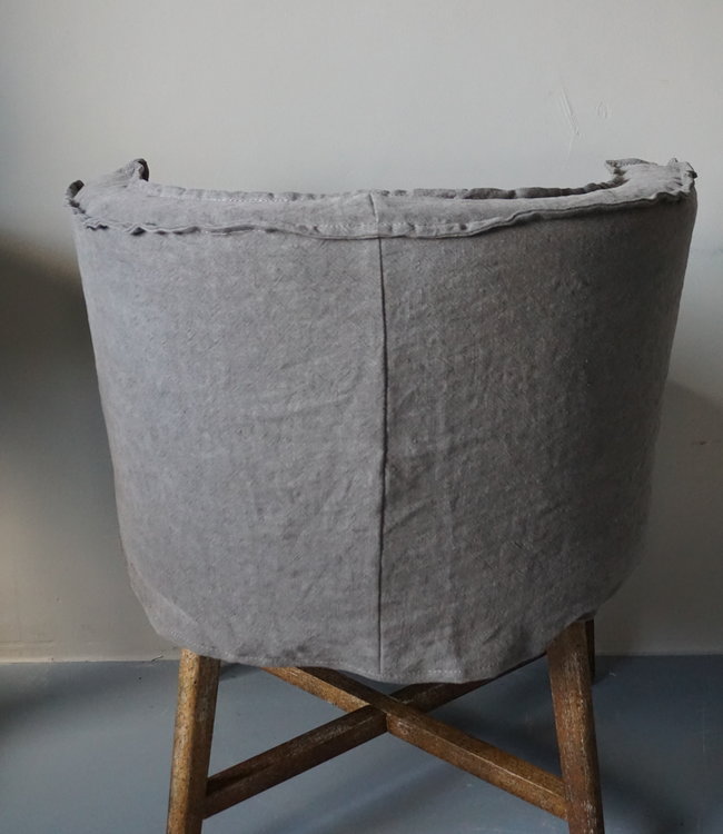 Aura Peeperkorn Eetkamerstoel Dirkje Taupe Aura Peeperkorn