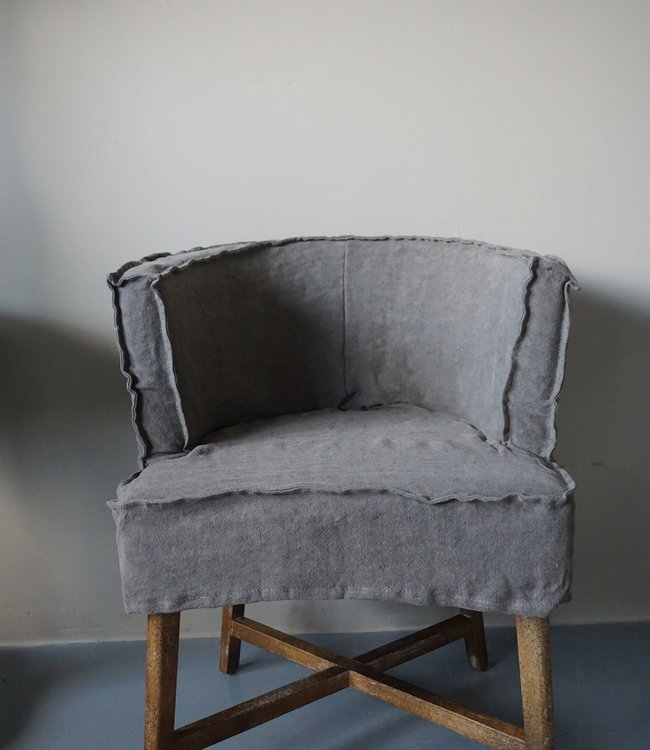 Aura Peeperkorn Eetkamerstoel Dirkje Taupe Aura Peeperkorn