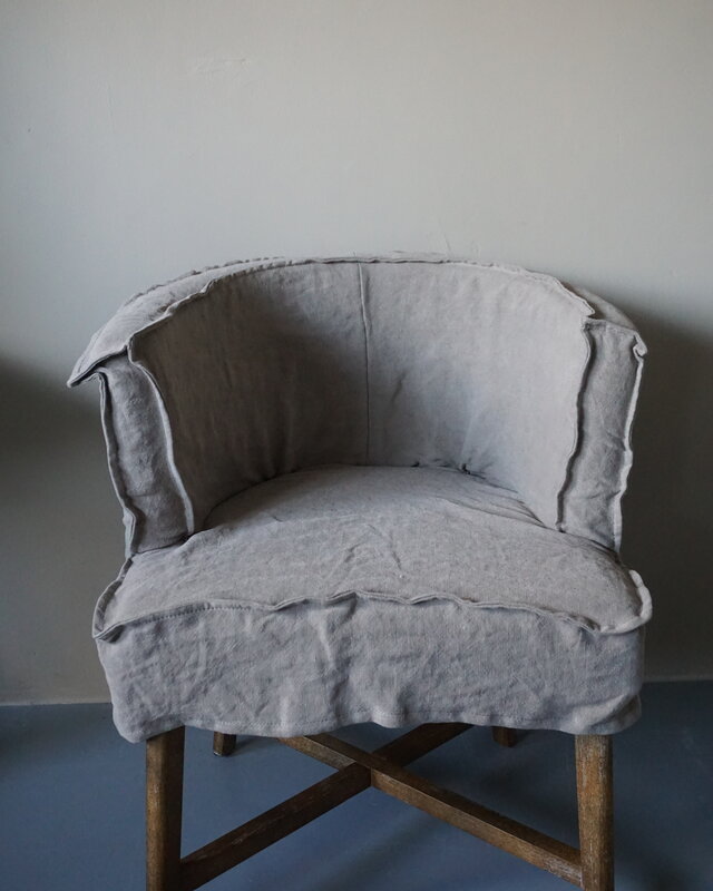 Aura Peeperkorn Eetkamerstoel Dirkje Linen Aura Peeperkorn