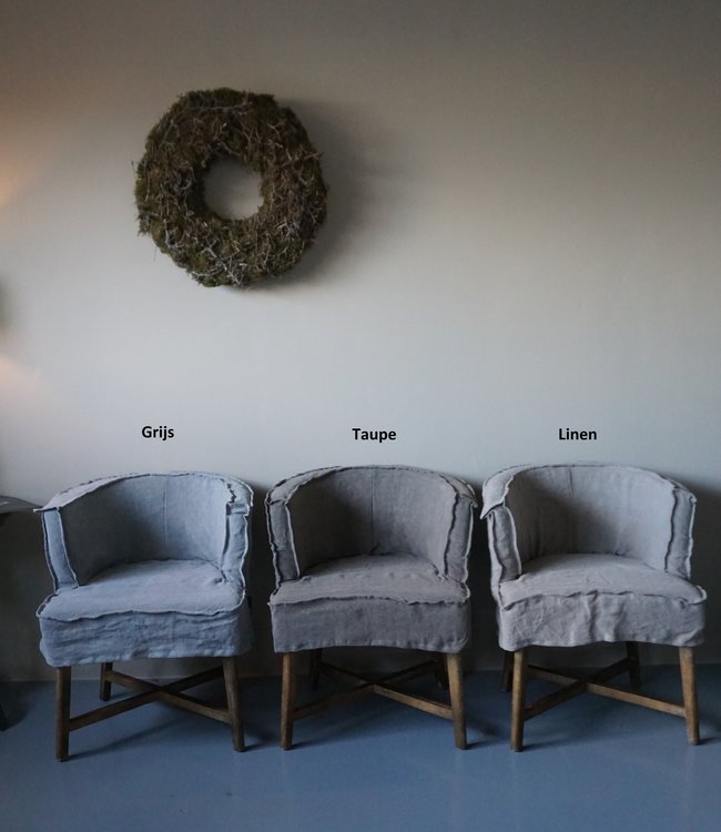 Aura Peeperkorn Eetkamerstoel Dirkje Linen Aura Peeperkorn