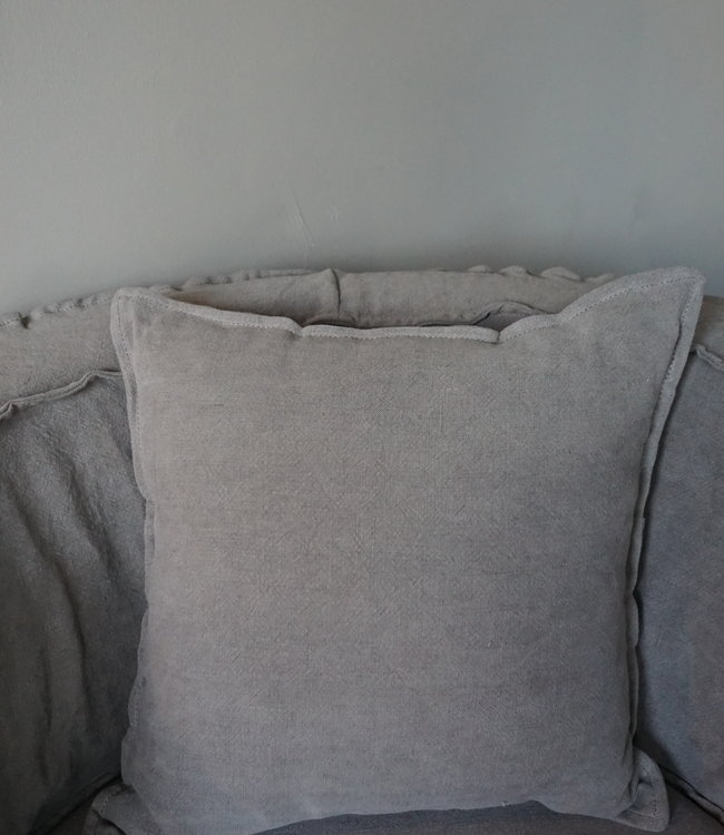 Aura Peeperkorn Fauteuil Dirk + Kussen Linnen Aura Peeperkorn