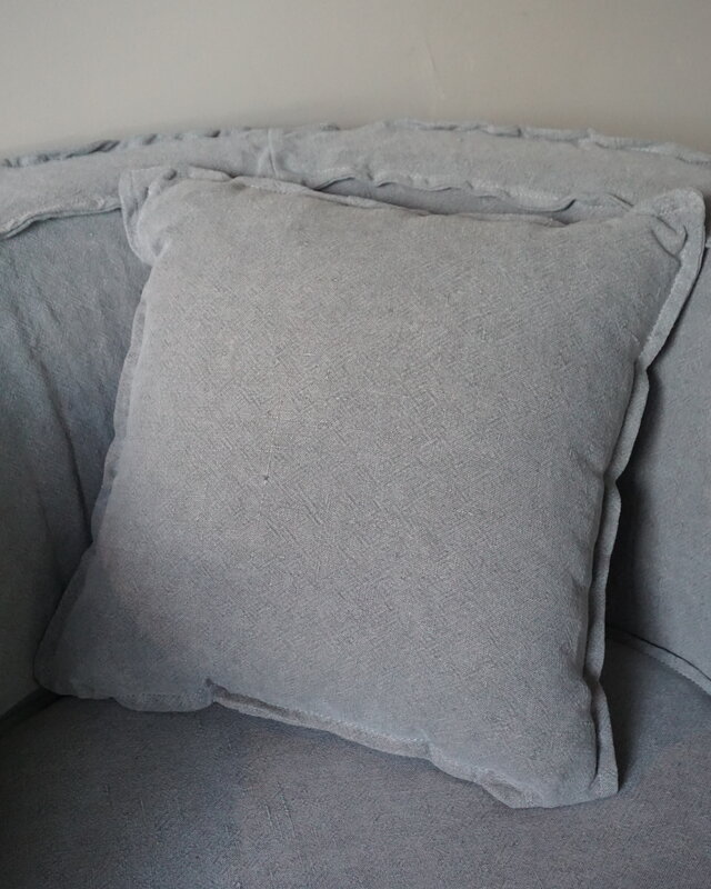 Aura Peeperkorn Fauteuil Dirk + Kussen Grijs Aura Peeperkorn