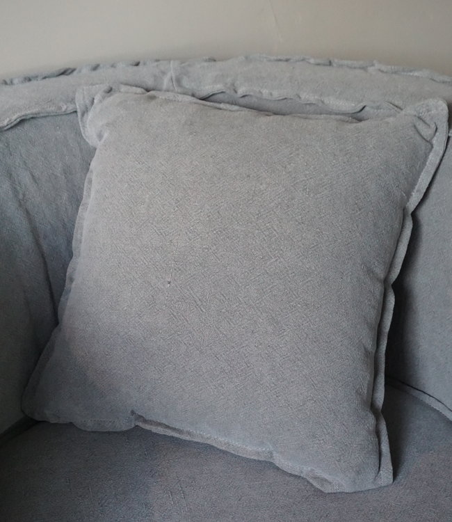 Aura Peeperkorn Fauteuil Dirk + Kussen Grijs Aura Peeperkorn