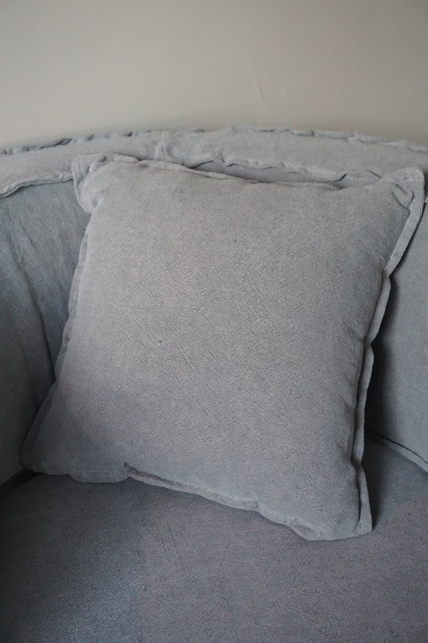 Aura Peeperkorn Fauteuil Dirk + Kussen Grijs Aura Peeperkorn