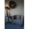 Fauteuil Dirk + Kussen Taupe Aura Peeperkorn