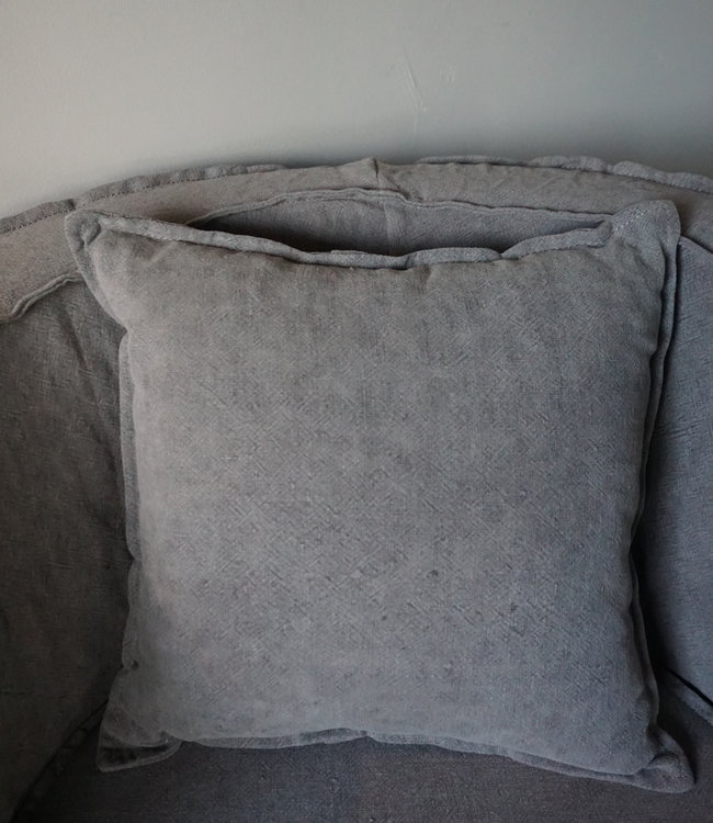 Aura Peeperkorn Fauteuil Dirk + Kussen Taupe Aura Peeperkorn