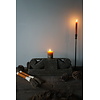Ornament Oud Hout - Kaarshouder L57xD10xH22