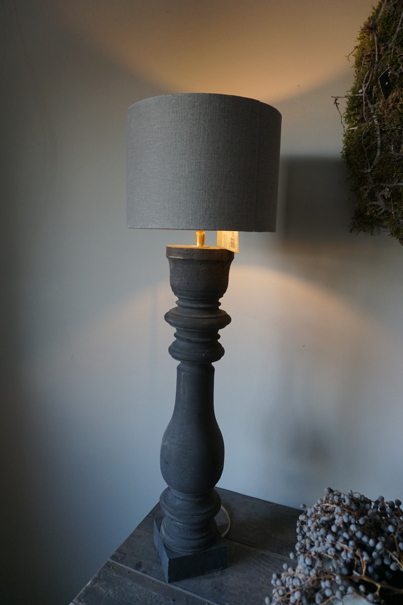 Aura Peeperkorn Balusterlamp Inclusief Kap - Kies Je Kleur - H83cm