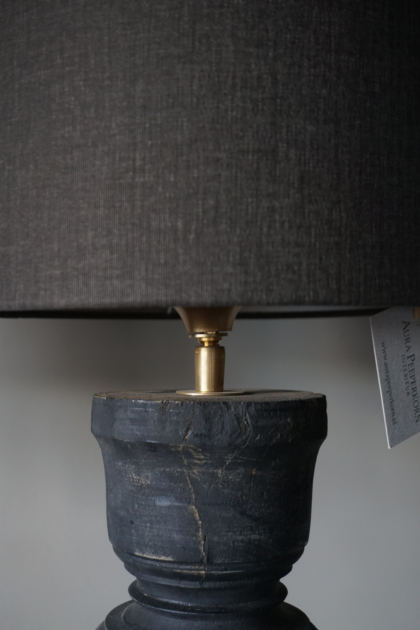 Aura Peeperkorn Balusterlamp Inclusief Kap - Kies Je Kleur - H83cm