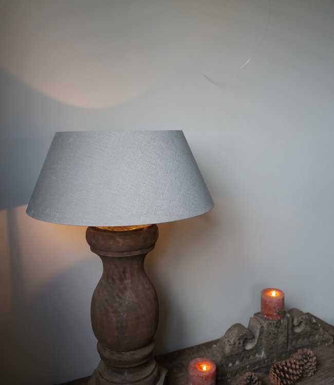 Aura Peeperkorn Lampenvoet Oud Hout L70 x D26 cm - Excl Kap.