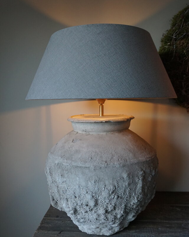 Aura Peeperkorn Kruiklamp Steen H47 x D41 cm