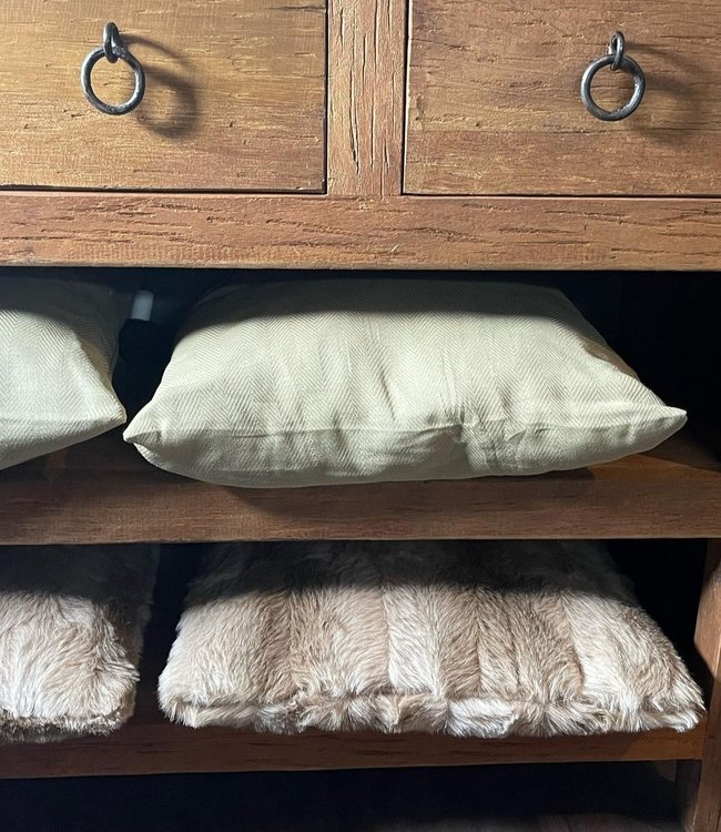 Rene Houtman Sidetable Oud Teak 3-lades L120 x D41 x H90 cm