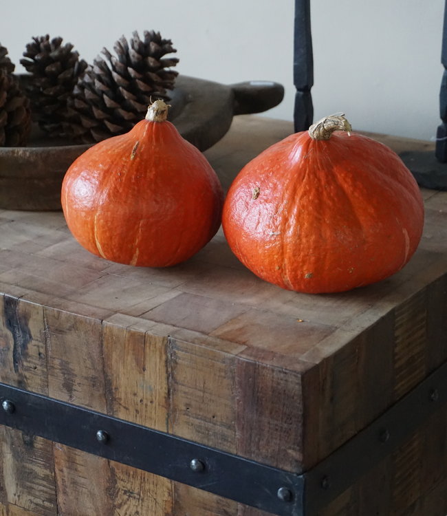 Rene Houtman Hakblok Werktafel Oud Teak H86 x B60 Cm