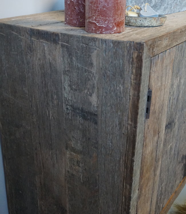 Rene Houtman Badkamermeubel Oud Hout Unique L110xD50xH80 cm