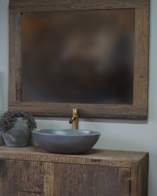 Rene Houtman Badkamermeubel Oud Hout Unique L110xD50xH80 cm