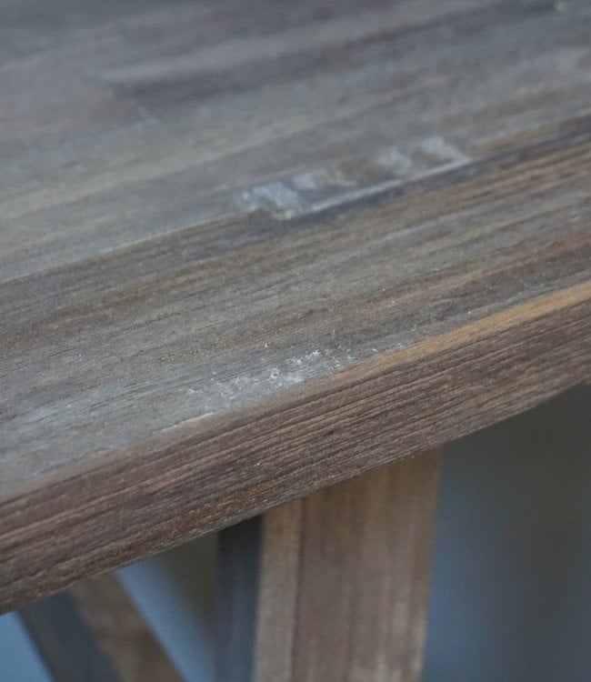 Aura Peeperkorn Salontafel Crossa Oud Hout 120, 140, 150 & 160 cm