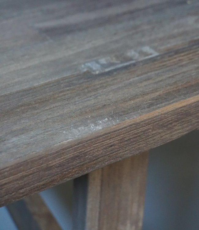 Aura Peeperkorn Salontafel Crossa Oud Hout 120, 150 & 160 cm