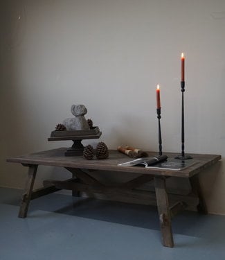 Aura Peeperkorn Salontafel Cross Oud Hout 120, 140, 150 & 160 cm