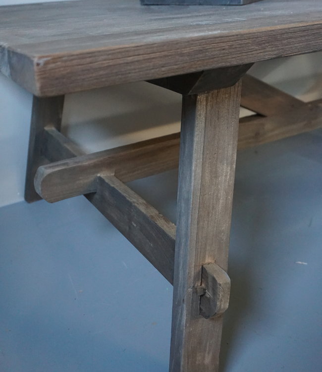 Aura Peeperkorn Salontafel Crossa Oud Hout 120, 140, 150 & 160 cm