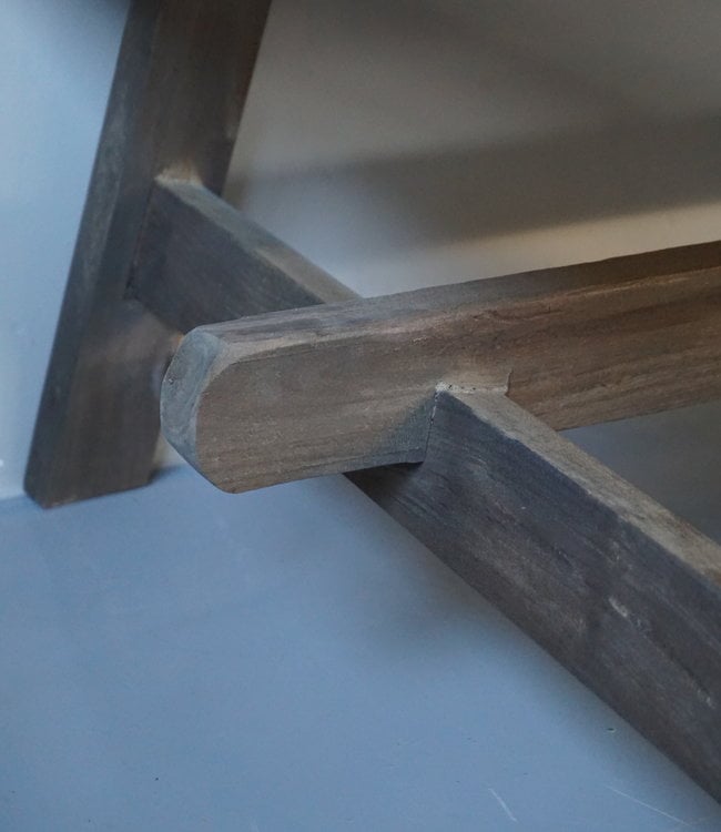 Aura Peeperkorn Salontafel Crossa Oud Hout 120, 140, 150 & 160 cm