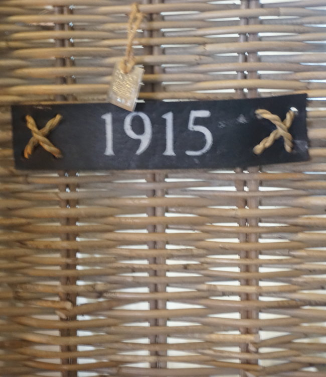 Rene Houtman Haardmand Met Hendel En Wielen 90x45x35 cm