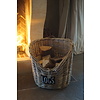 Haardmand Gevlochten Rotan H42 x D42 cm