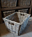 Rene Houtman Lademand Rotan Grey L50 x B40 x H30 Cm