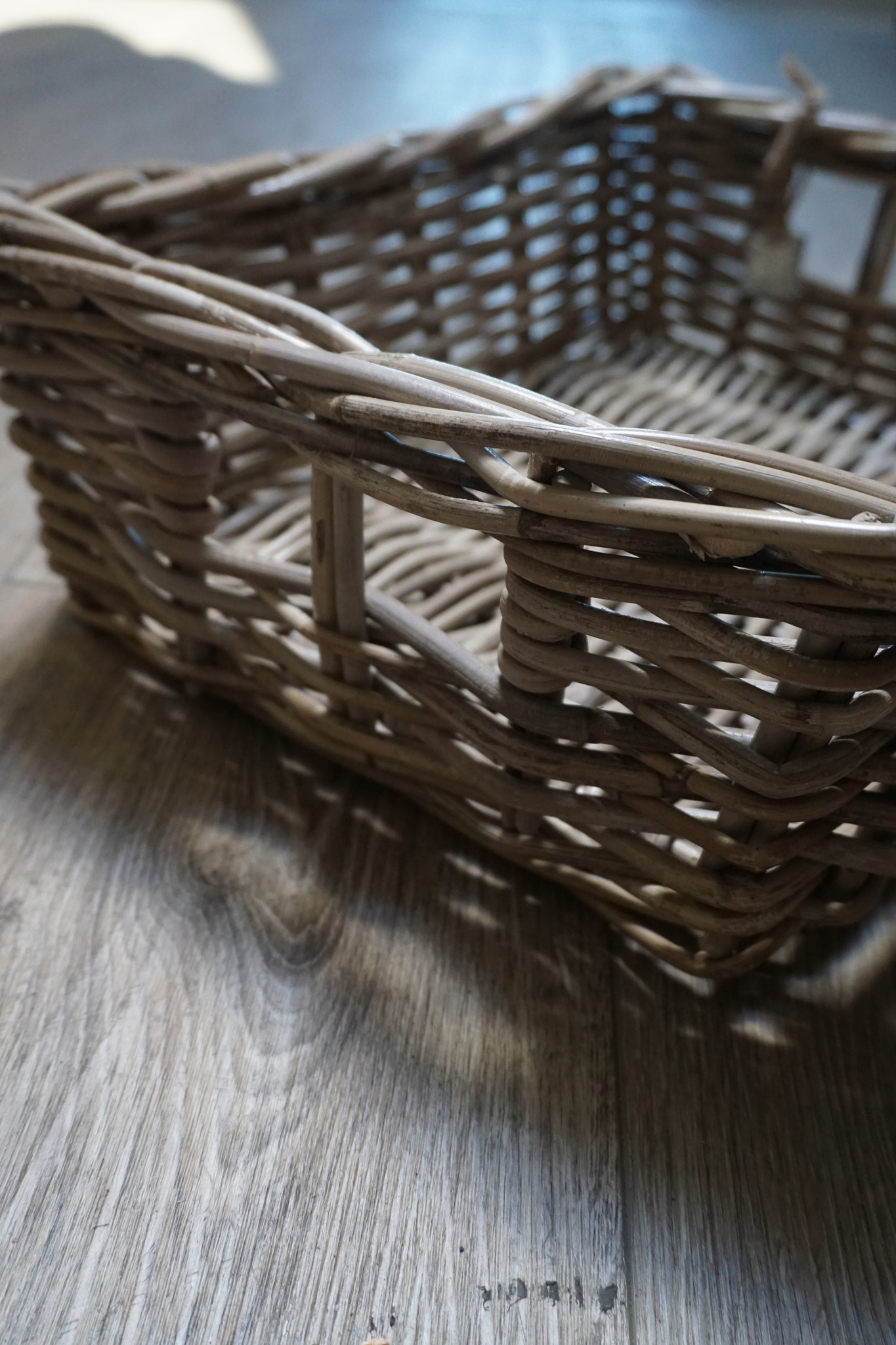 Rene Houtman Lademand Rotan Grey L44 x B36 x H16 Cm