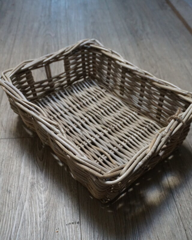 Rene Houtman Lademand Rotan Grey L44 x B36 x H16 Cm