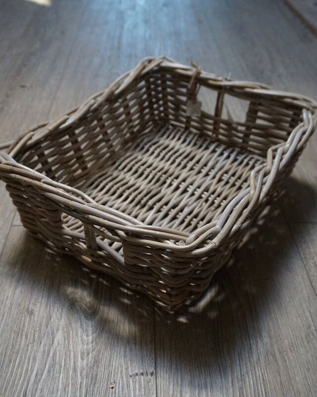 Rene Houtman Lademand Rotan Grey L44 x B36 x H16 Cm