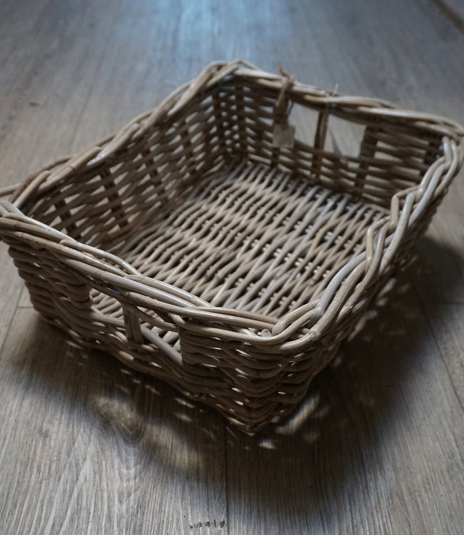 Rene Houtman Lademand Rotan Grey L44 x B36 x H16 Cm