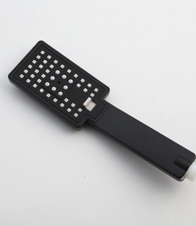 Rene Houtman Zwarte Regendouche | Opbouw | Vierkante douchekop