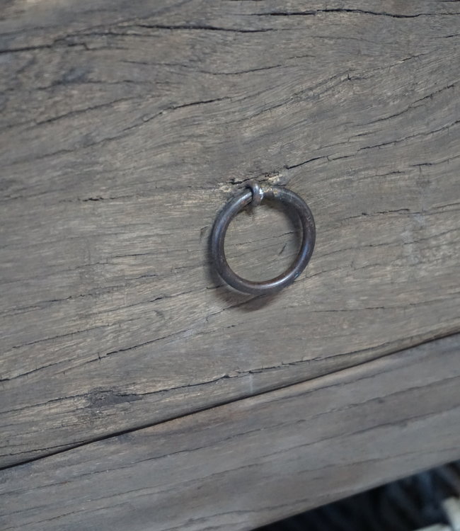 Rene Houtman Landelijk Badkamermeubel Oud Hout 80 cm