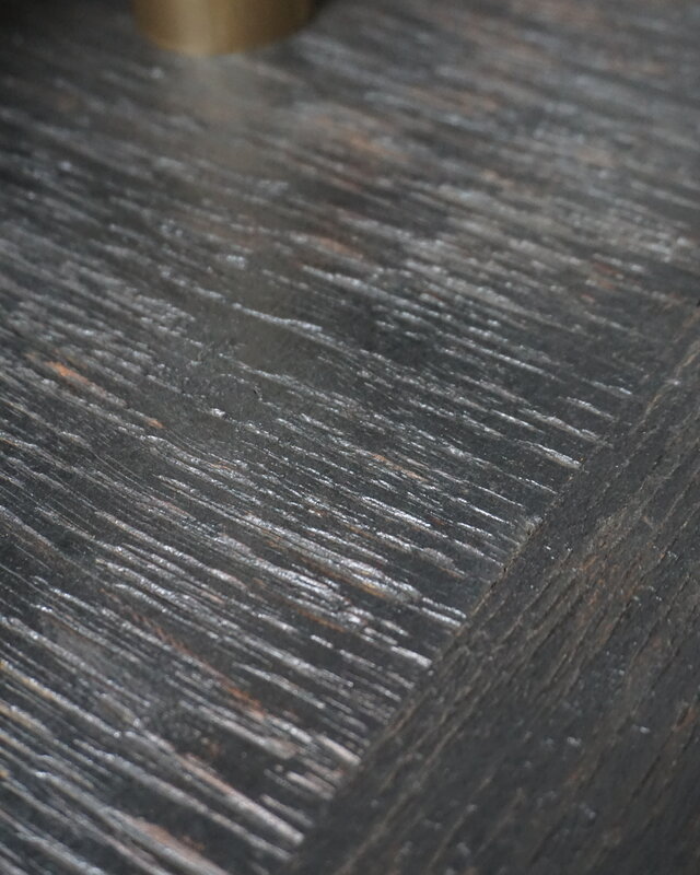 Rene Houtman Wastafelmeubel Hendrik 90x90 cm Zwart Hout