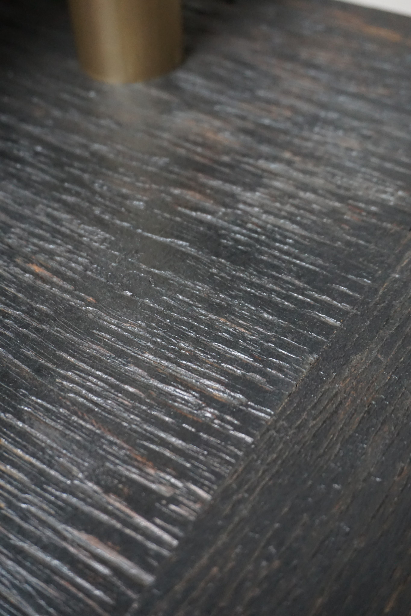 Rene Houtman Wastafelmeubel Hendrik 90x90 cm Zwart Hout