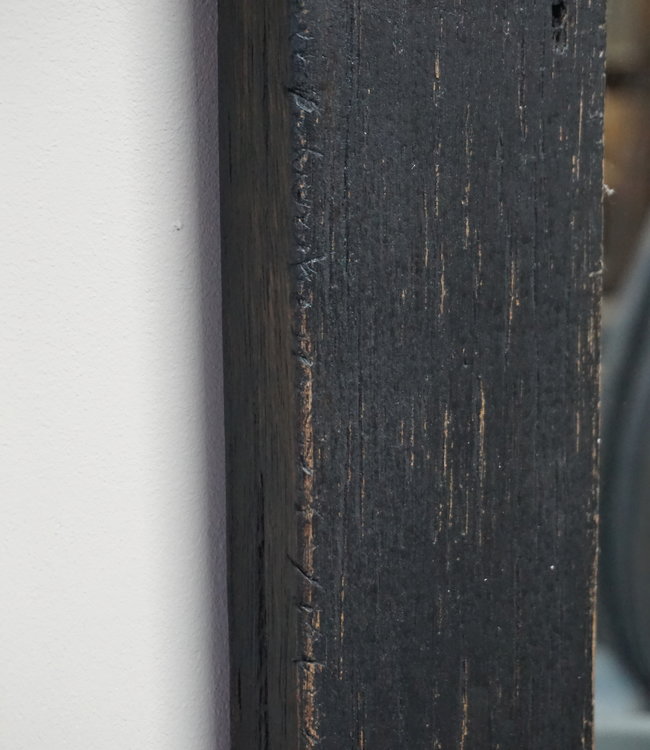 Rene Houtman Spiegel Zwart Wand L90 x B75 x D3 cm