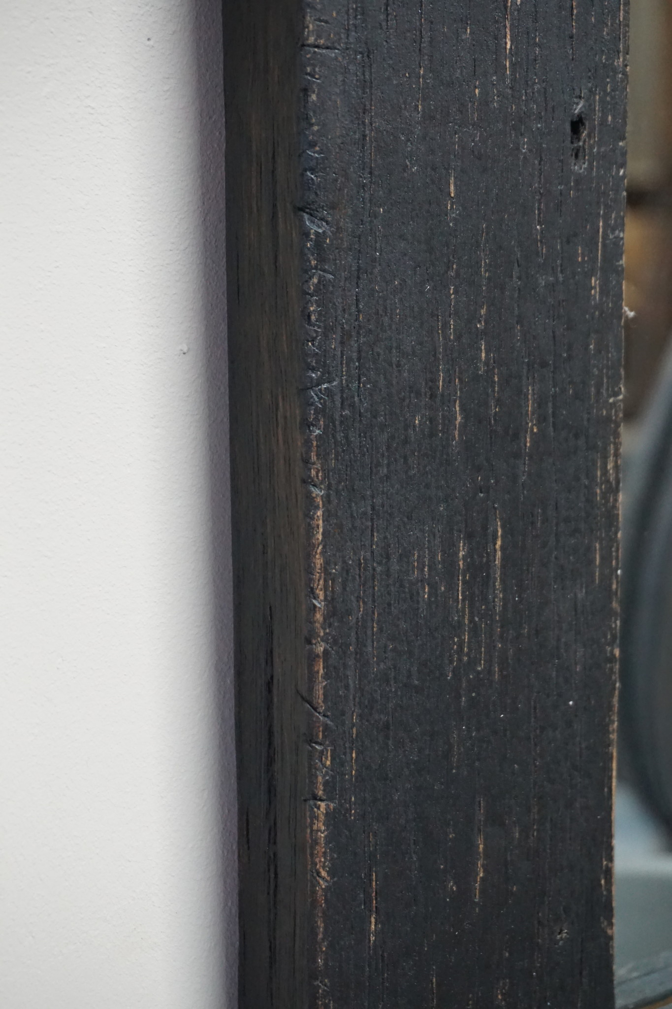 Rene Houtman Spiegel Zwart Wand L90 x B75 x D3 cm