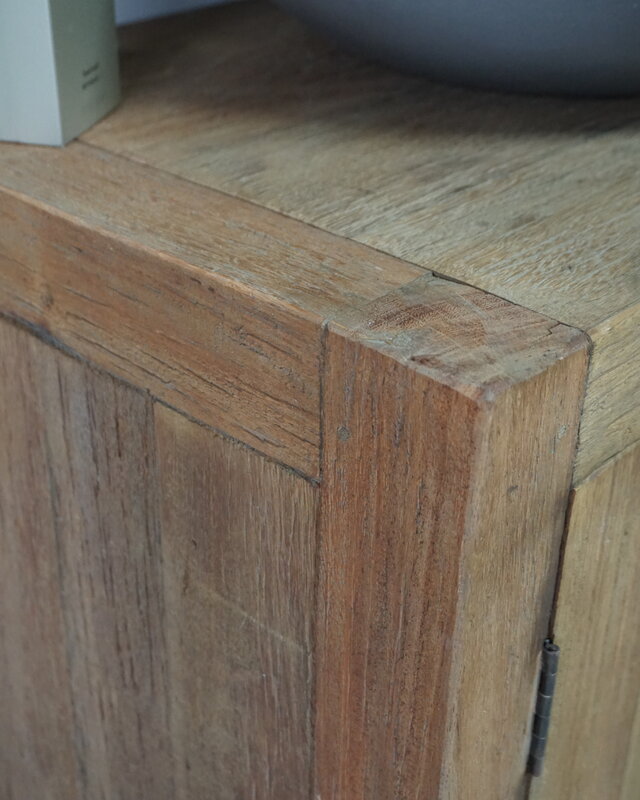 Rene Houtman Coby Badkamermeubel Naturel L90xB60xD40 Cm