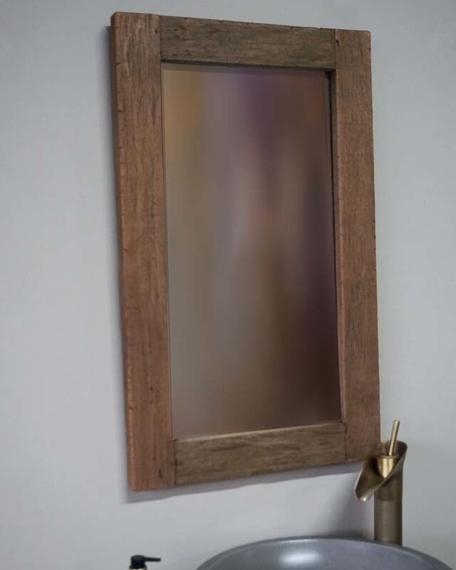 Rene Houtman Spiegel Hout Naturel L75 x B45 x D3 cm
