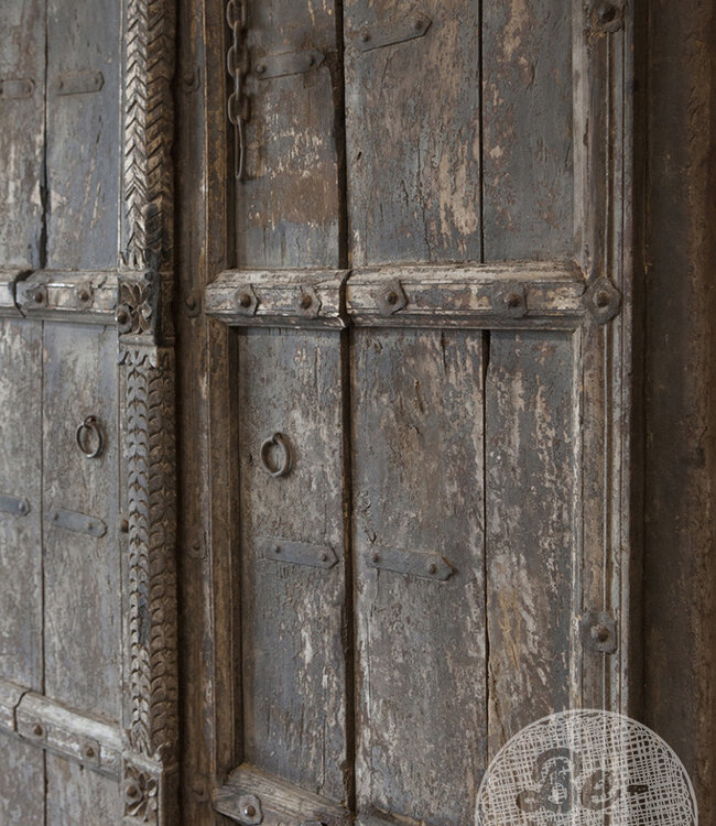 Be-Uniq Origineel oude deur | India | H270 x B177 x D25 cm