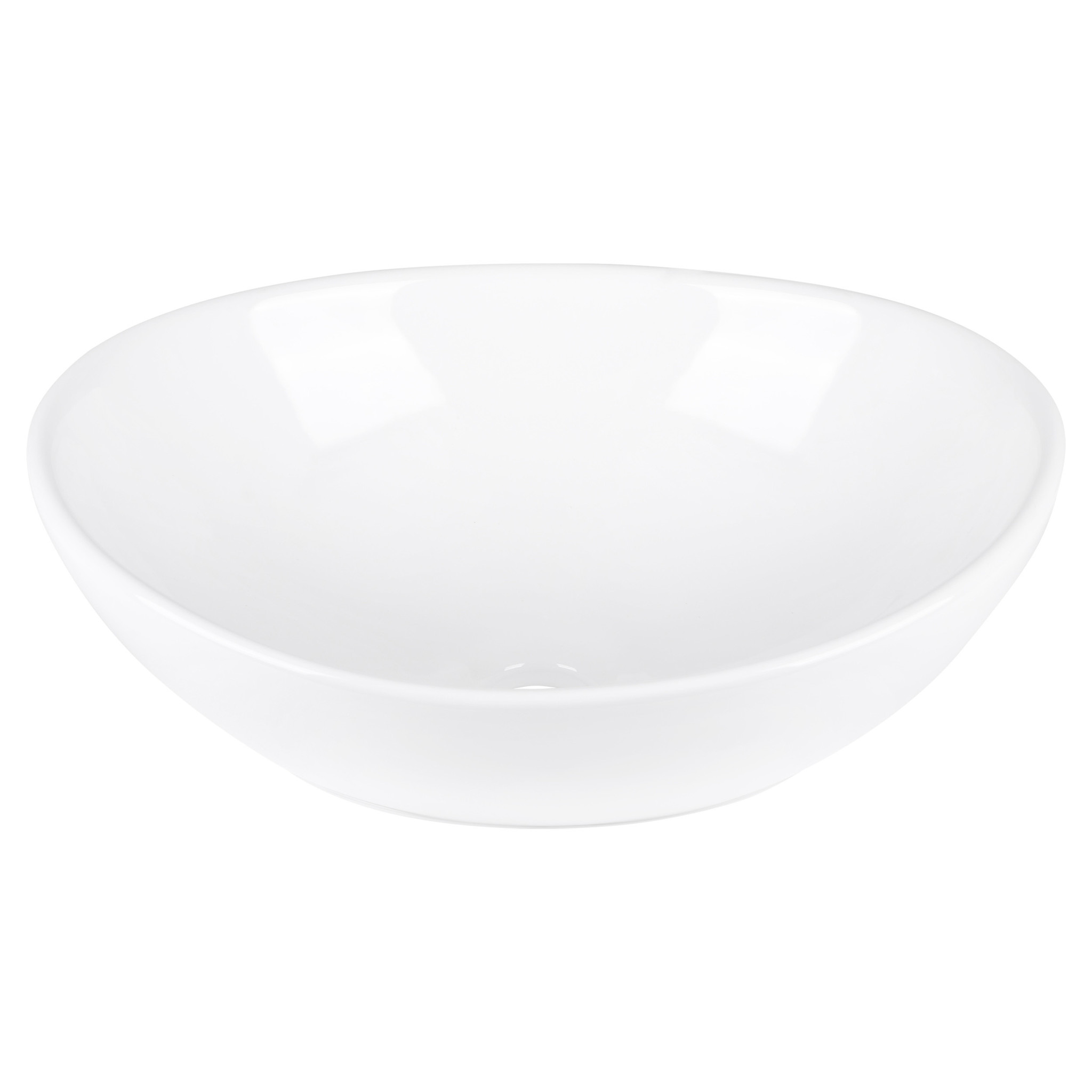 Differnz Ell waskom opbouw - 41 x 34.5 x 15 cm - wit