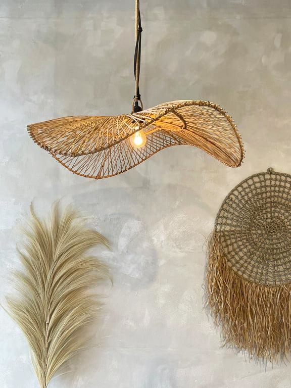 Bazar Bizar The Chapeau Pendant - Naturel - L