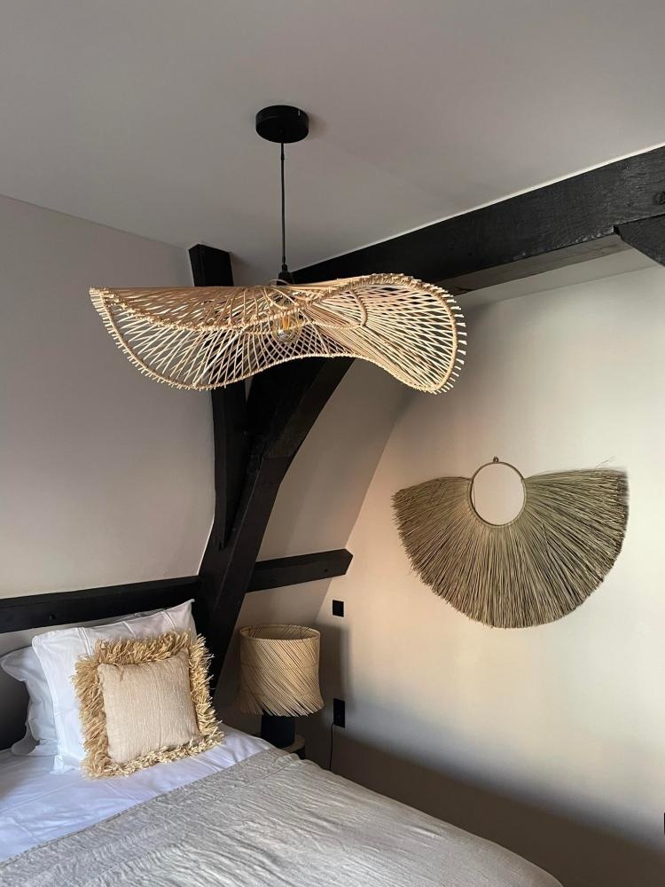 Bazar Bizar The Chapeau Pendant - Naturel - L