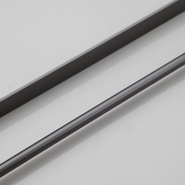 Rene Houtman Handdoekrek met Muurbevestiging | Gun Metal