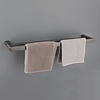 Handdoekrek met Muurbevestiging | Gun Metal